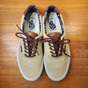 VANS Era Canvas Tan/White Lace-up Sneaker Men (7.5)/ Women (9.0)